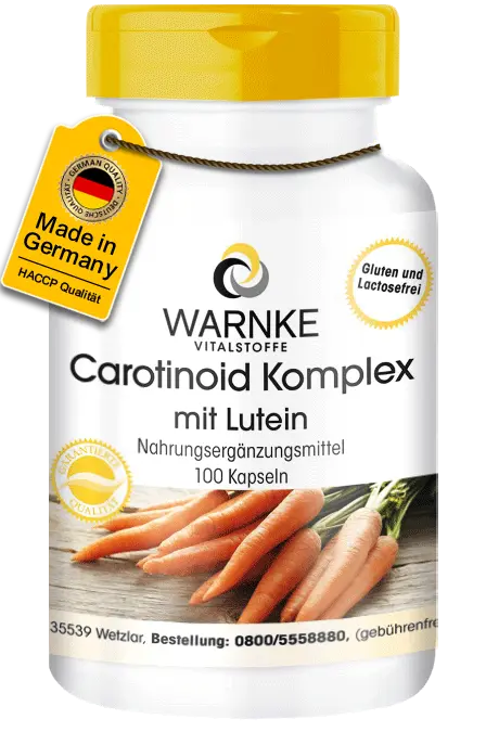 Carotinoid Komplex mit Lutein 100 Kapseln