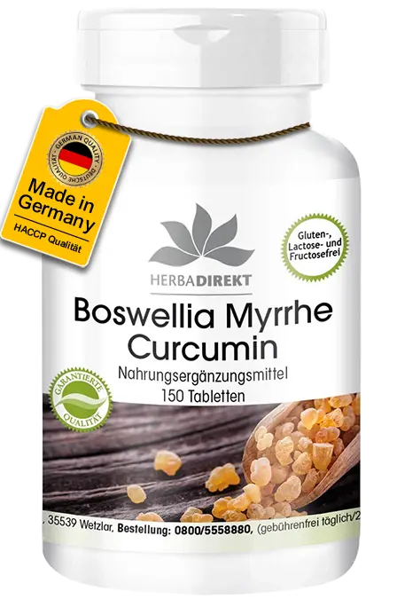 Boswellia Myrrhe Curcumin