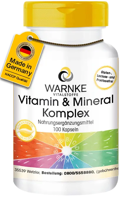 Vitamin & Mineral Komplex 100 Kapseln