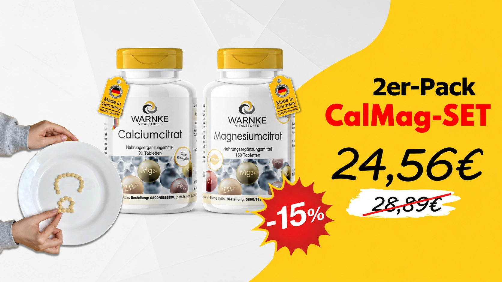 SET CALMAG | Set de 2