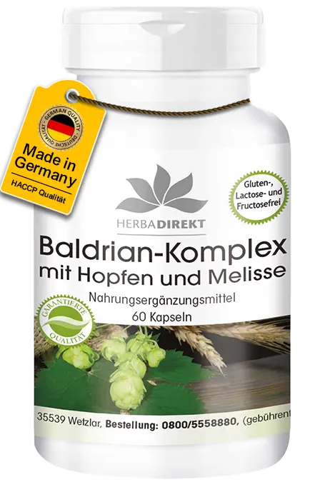Baldrian-Extrakt Plus mit Hopfen und Melisse