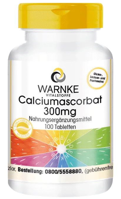 Calciumascorbat 300mg 100 Tabletten