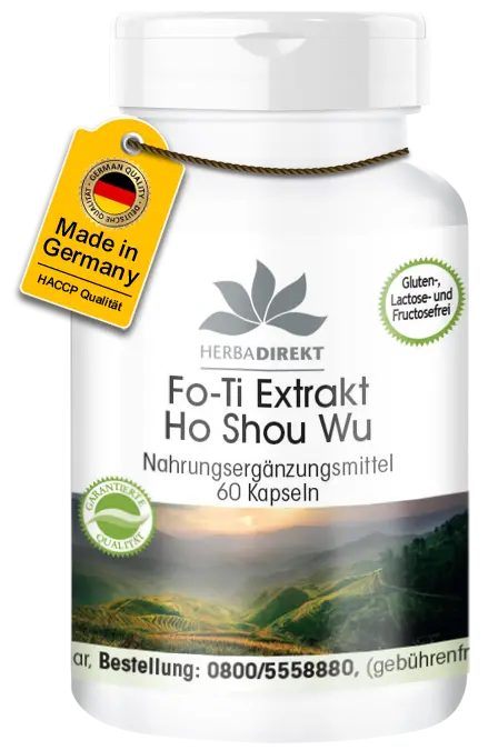 Extracto de Fo-Ti He Shou Wu con Bioperin® Extracto de Fo-Ti He Shou Wu con Bioperin®
