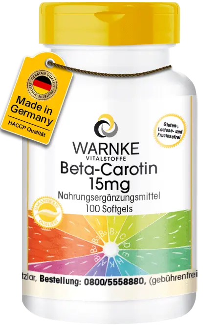 Beta Carotin 15mg natürlich