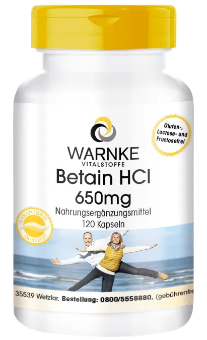 Betain HCl 650mg