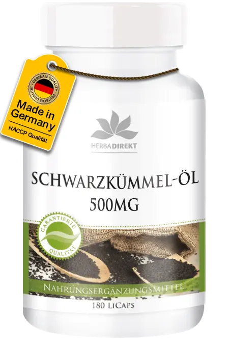 Aceite de comino negro 500mg prensado en frío Aceite de comino negro 500mg prensado en frío