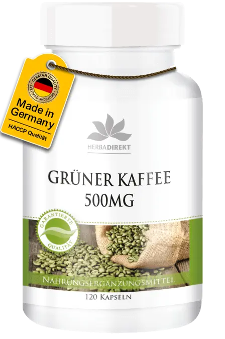 Grüner Kaffee 500mg