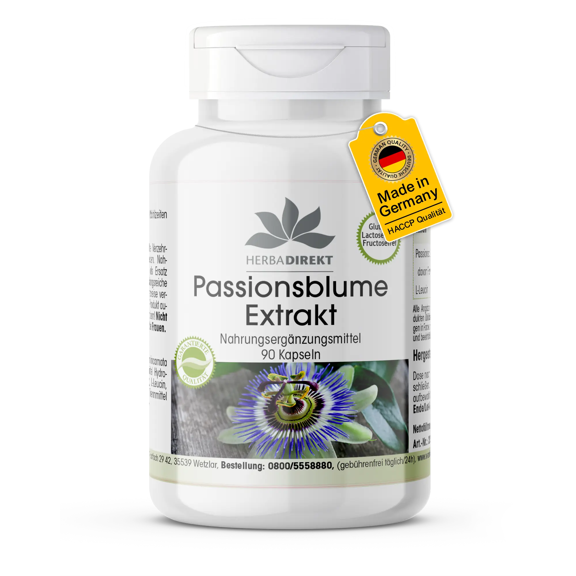 Extrait de passiflore 750mg