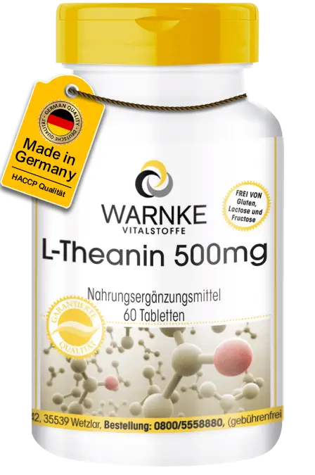 L-Théanine 500mg 60 Comprimés L-Théanine 500mg 60 Comprimés