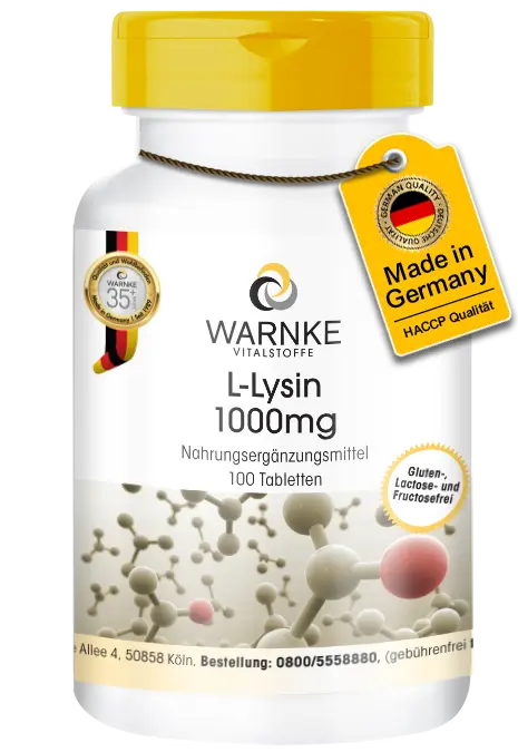 L-Lisina 1000mg