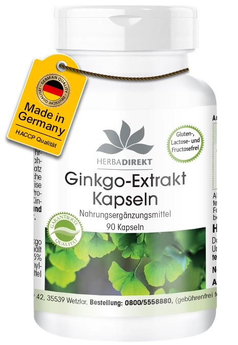 Extrait de Ginkgo Biloba 95mg Extrait de Ginkgo Biloba 95mg