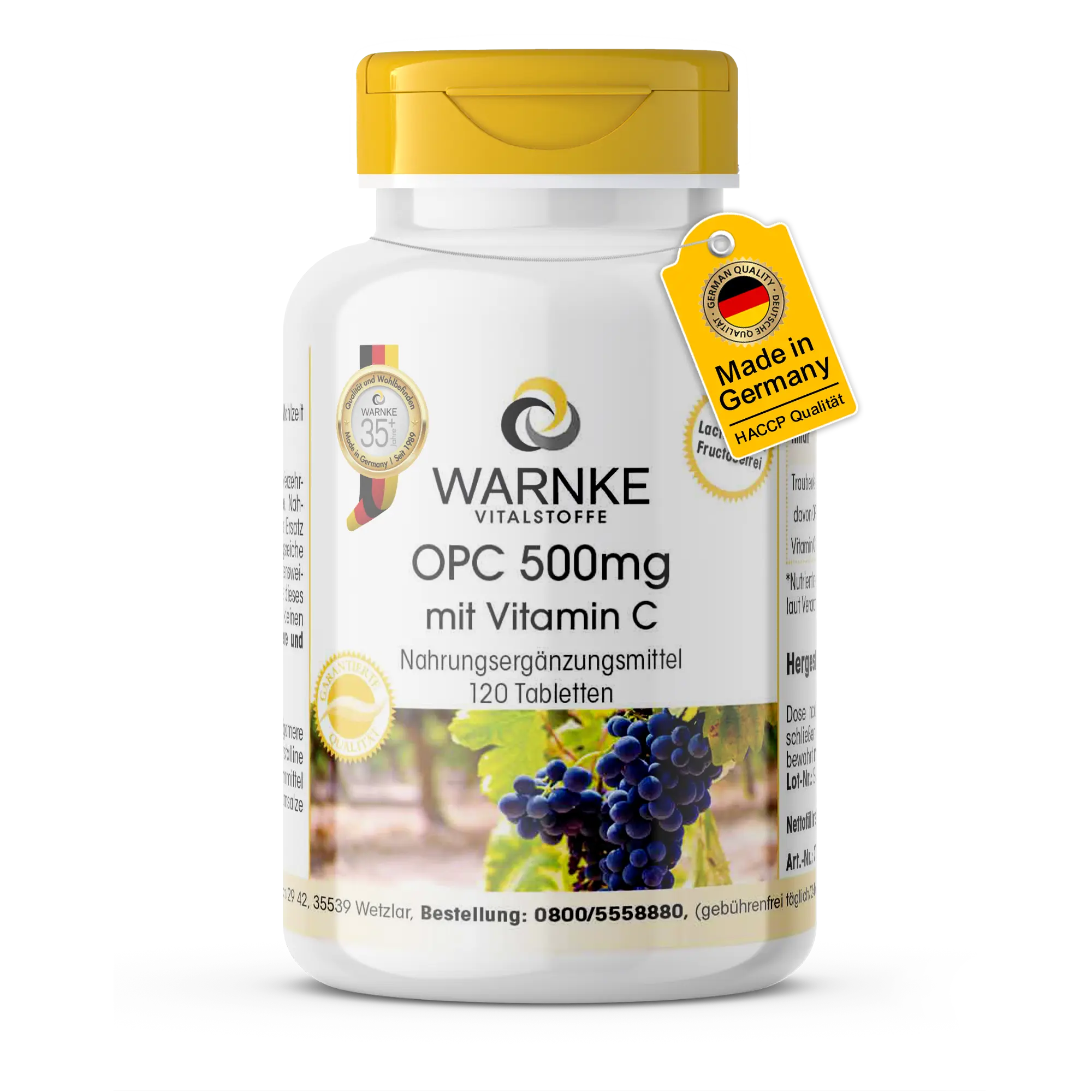 OPC 500mg avec Vitamine C