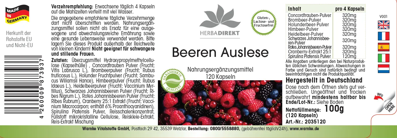 Beeren Auslese - Sale - MHD - 02/25