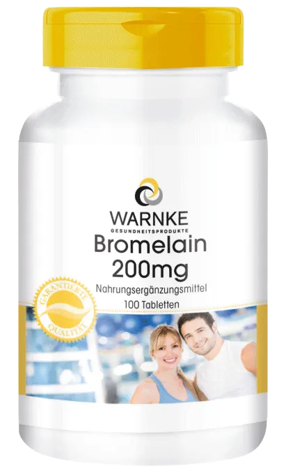 Bromelain 200mg (500 F.I.P.) 100 Tabletten