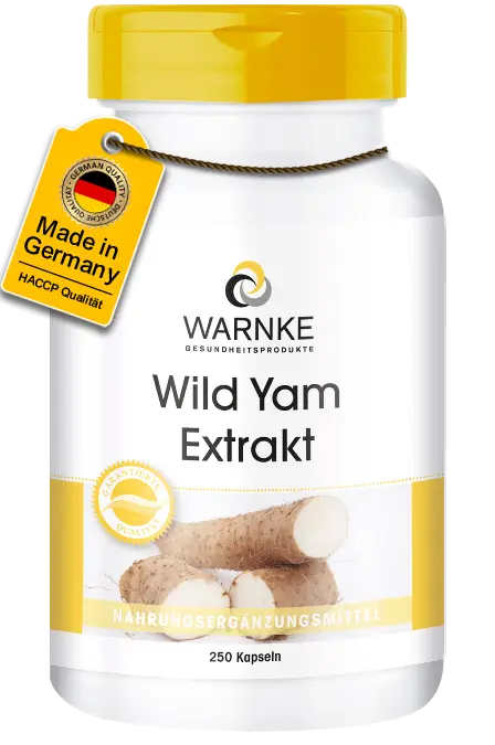 Wild Yam Extrakt - 250 Kapseln - mit Vitamin C, Zink uvm. - für Immunsystem, Zellschutz uvm. | Warnke Vitalstoffe Wild Yam Extrakt - 250 Kapseln - mit Vitamin C, Zink uvm. - für Immunsystem, Zellschutz uvm. | Warnke Vitalstoffe