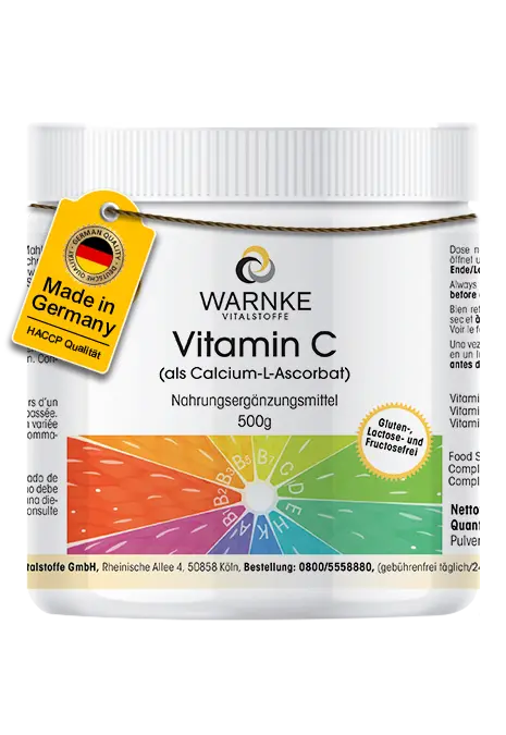 Vitamina C (come L-Ascorbato di Calcio)