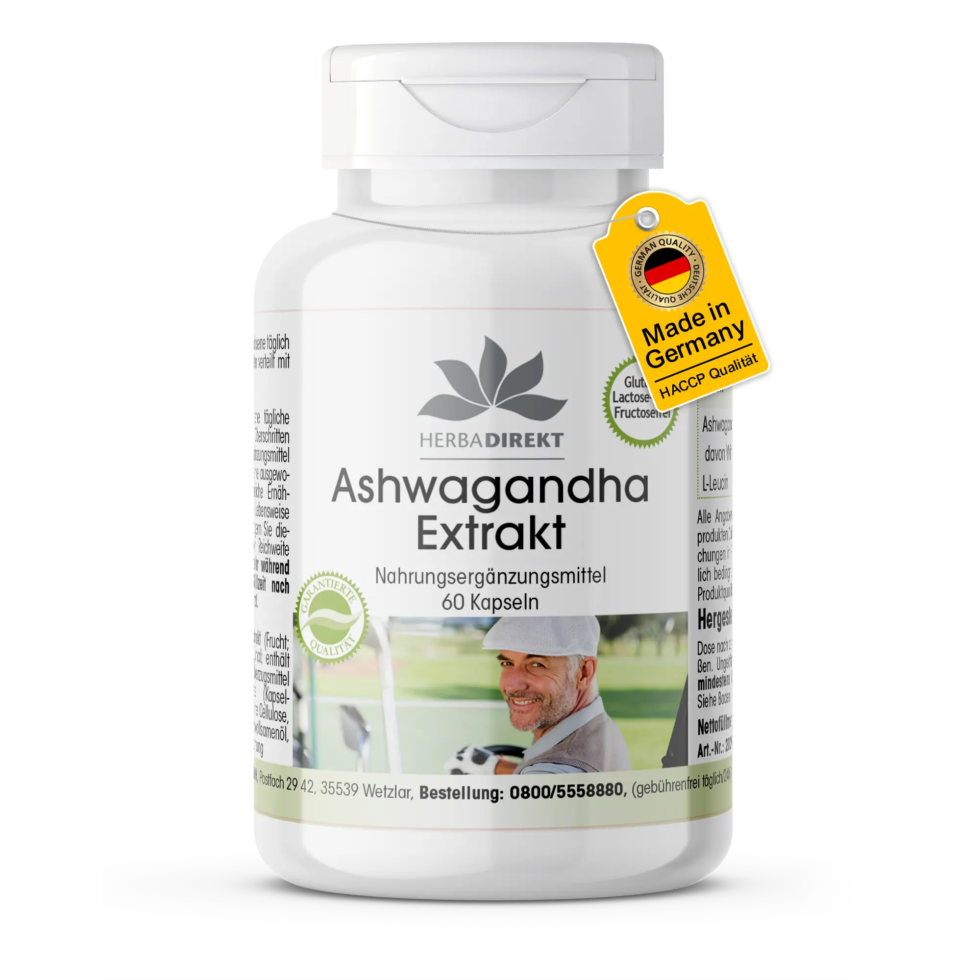 Extrait d'ashwagandha 500mg