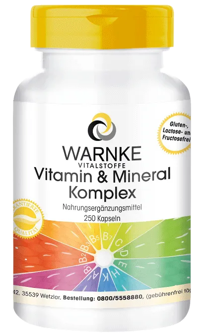 Vitamin & Mineral Komplex 250 Kapseln