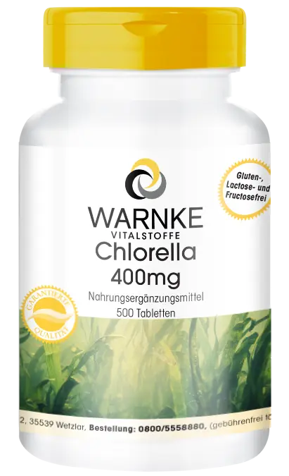 Chlorella 400mg 500 Tabletten