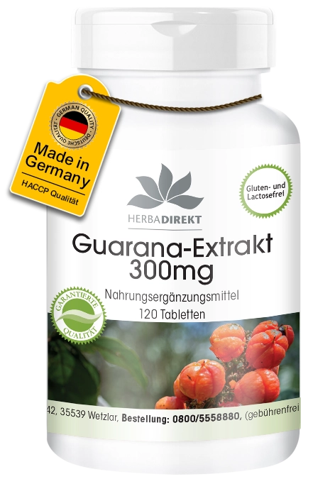 Extrait de Guarana 300mg Extrait de Guarana 300mg