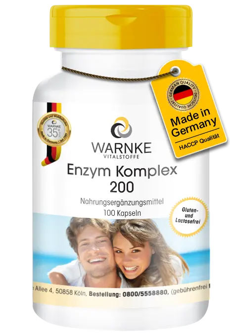 Complexe d'enzymes digestives 200mg