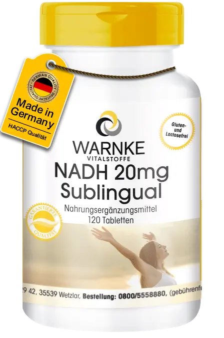 NADH voie sublinguale 20mg NADH voie sublinguale 20mg