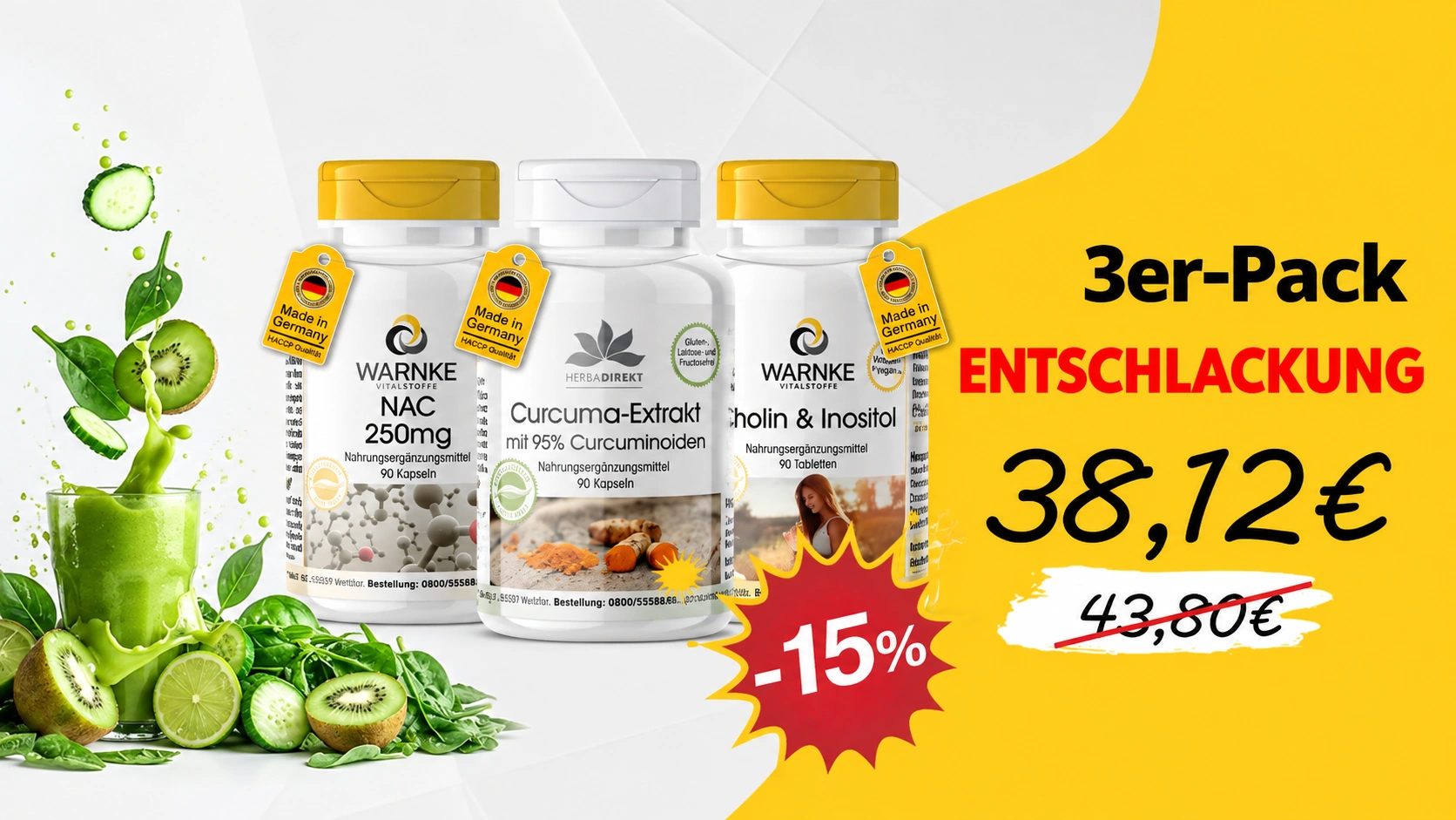 SET DISINTOSSICANTE | Set da 3