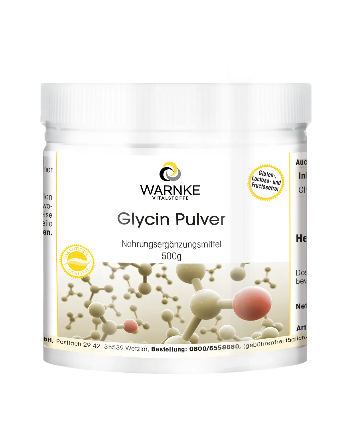 Glycin 500g Pulver