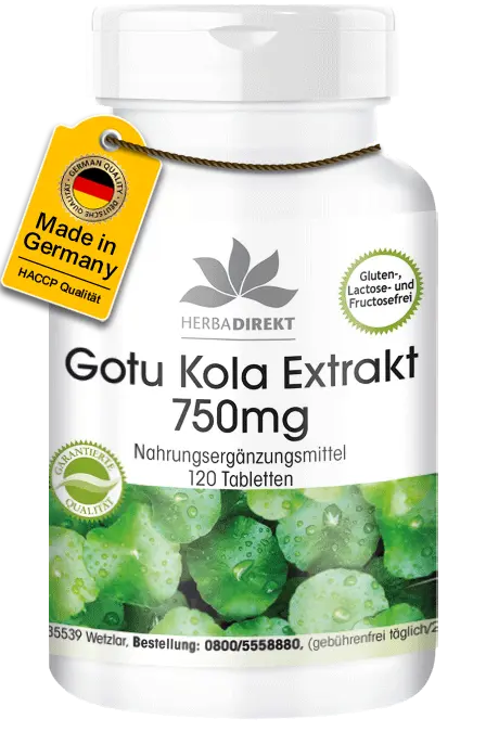Extrait de Gotu Kola 750mg Extrait de Gotu Kola 750mg