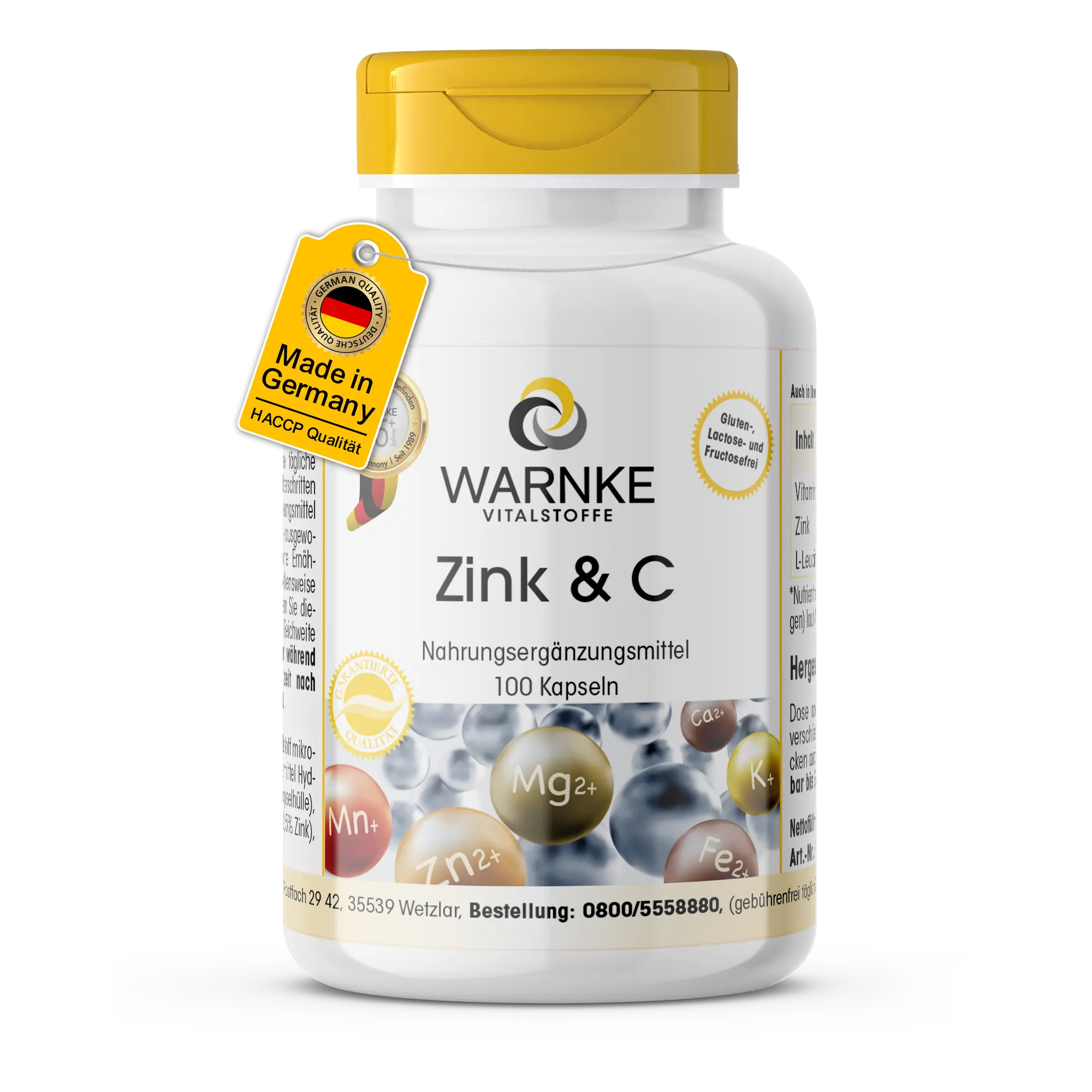 Zinc et Vitamine C