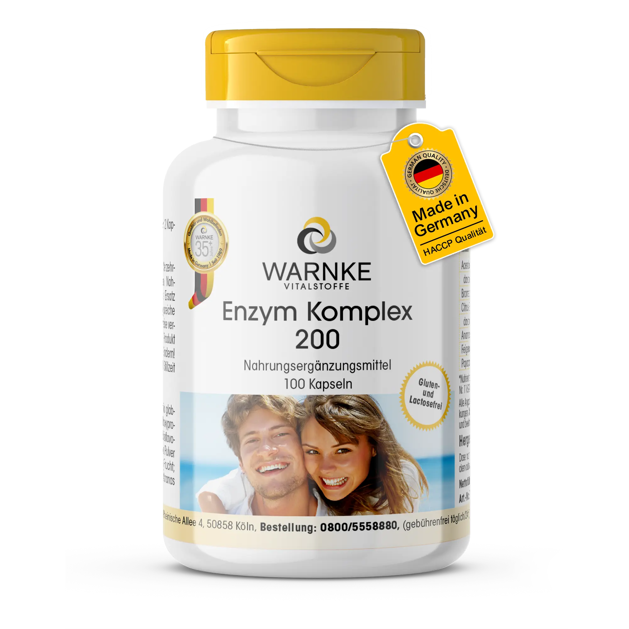 Complexe d'enzymes digestives 200mg