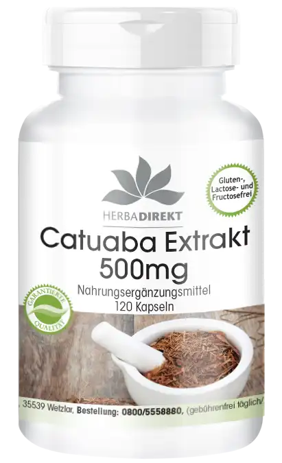 Catuaba Extrakt 500mg