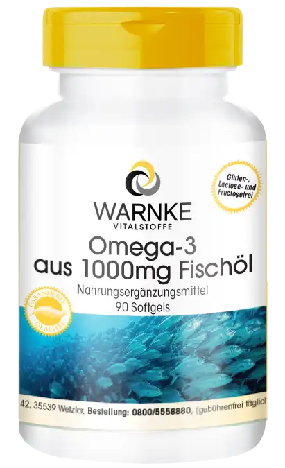 Omega-3 aus 1000mg Fischöl