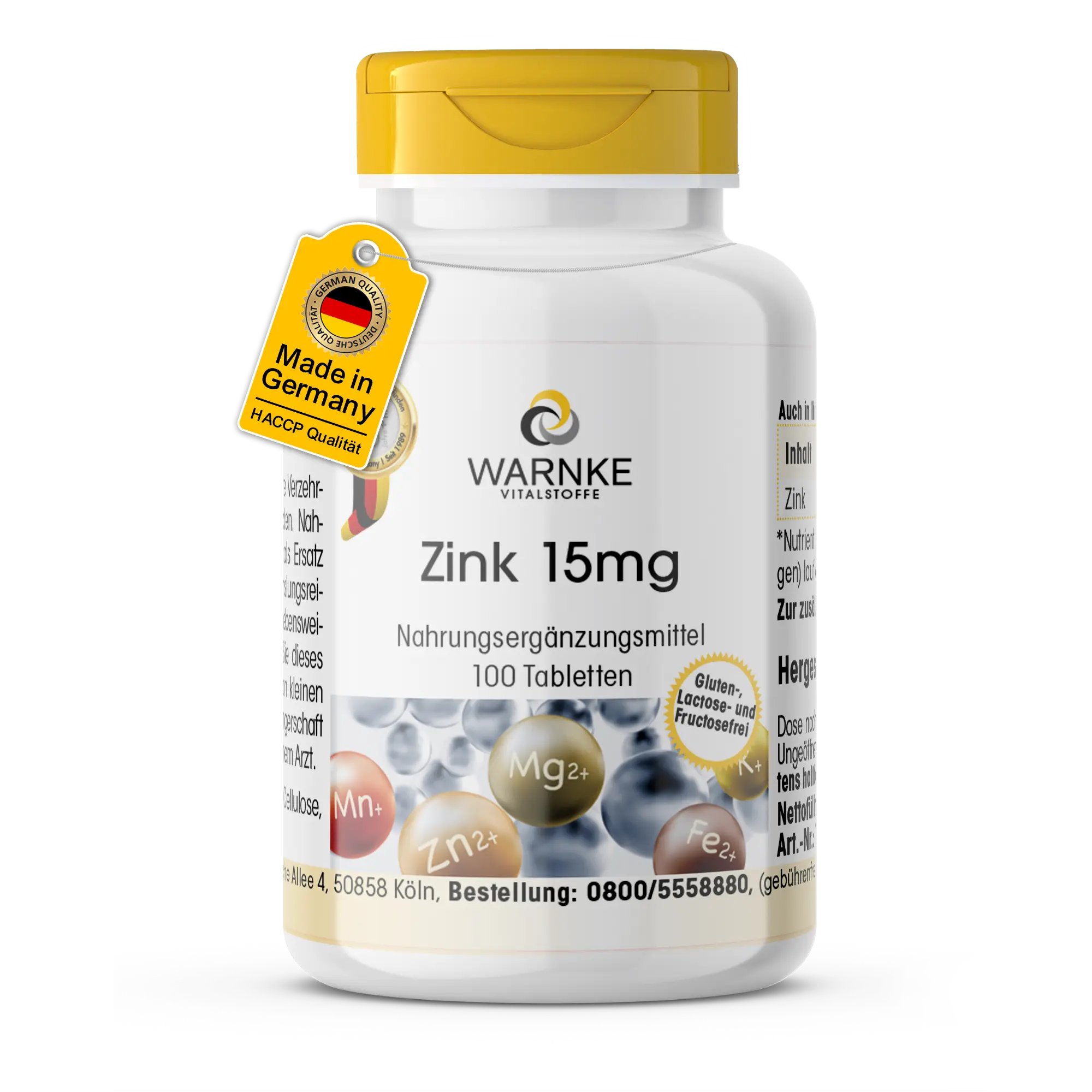 Zinc 15mg