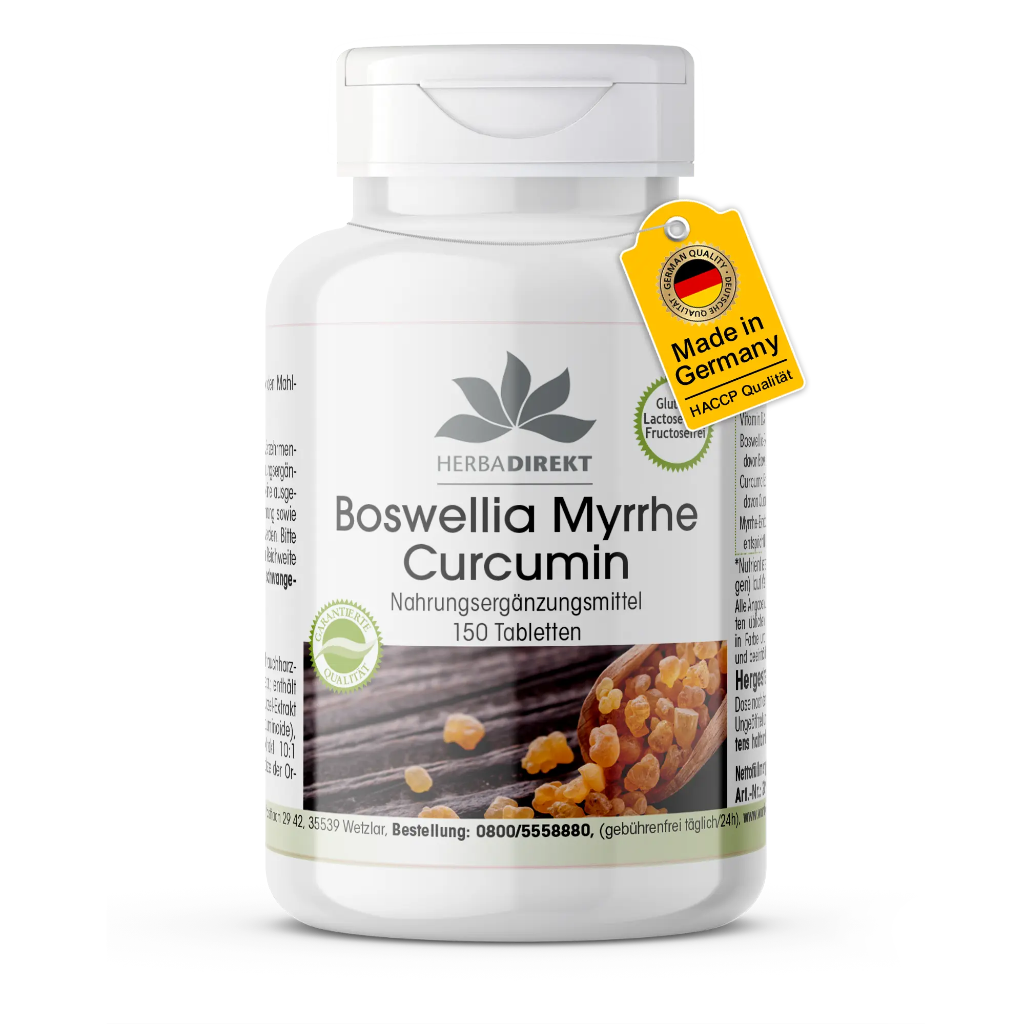 Boswellia Myrrhe Curcumine