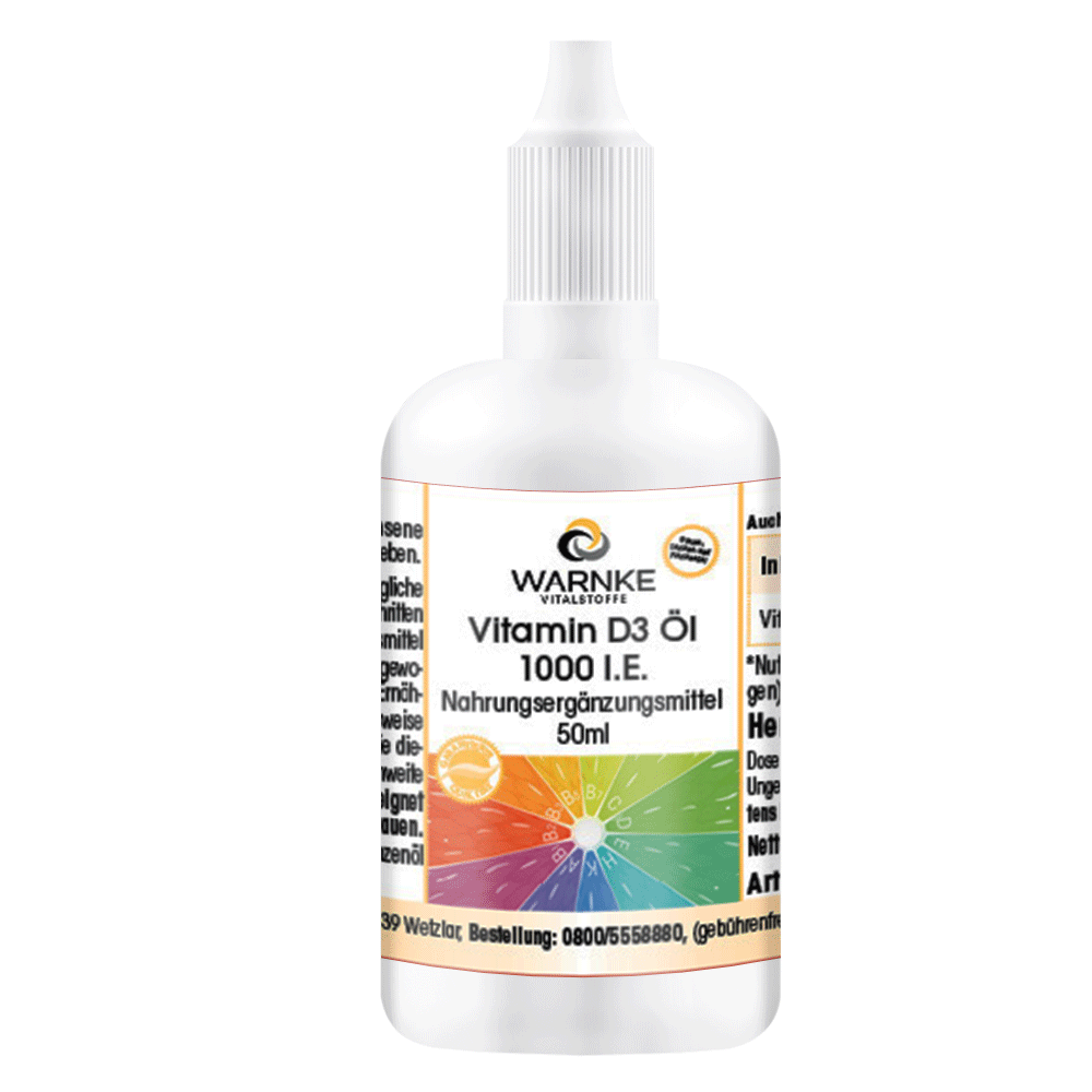 Huile de vitamine D3 1000 UI Huile de vitamine D3 1000 UI
