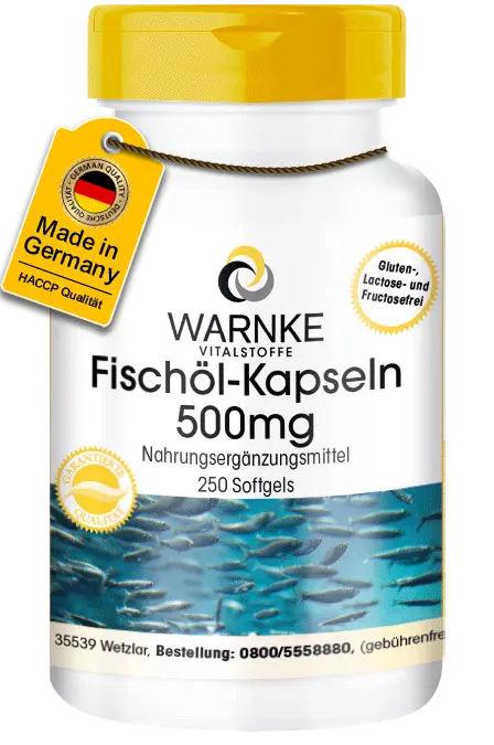Capsule di Omega 3 da 500mg di olio di pesce Capsule di Omega 3 da 500mg di olio di pesce