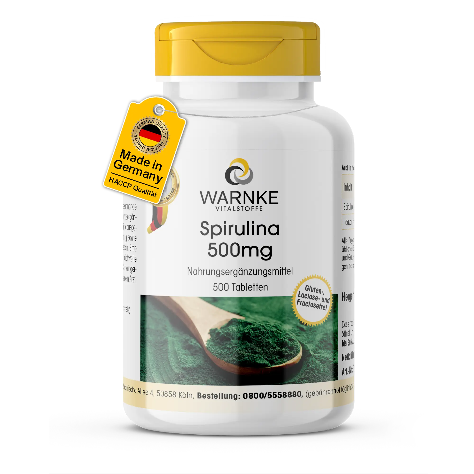 Espirulina en comprimidos