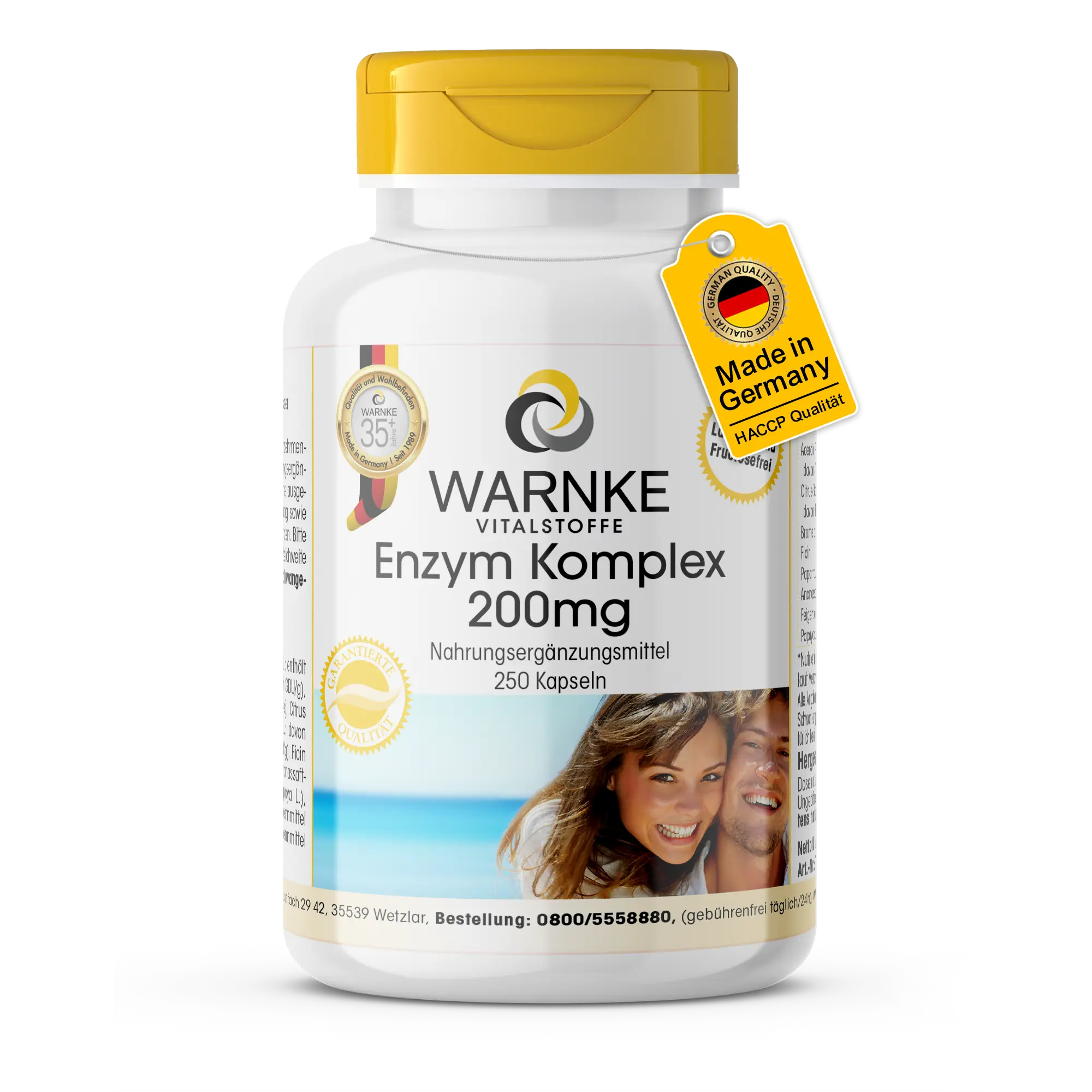 Complexe d'enzymes digestives 200mg