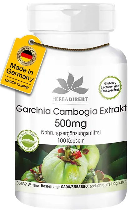 Extrait de Garcinia Cambogia 500mg Extrait de Garcinia Cambogia 500mg