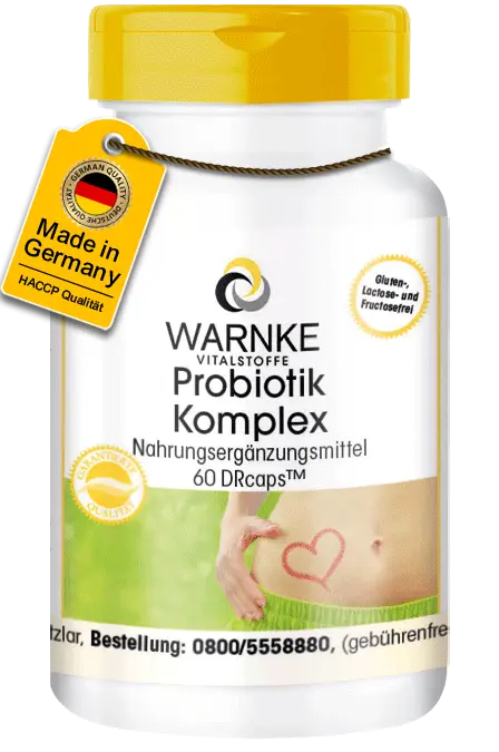 Probiotik Komplex - 60 DRcaps | Warnke Vitalstoffe Probiotik Komplex - 60 DRcaps | Warnke Vitalstoffe