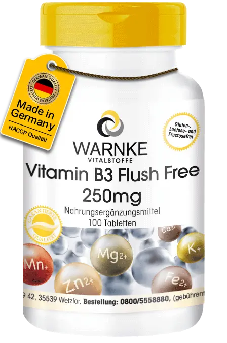 Vitamina B3 250mg Flush Free Vitamina B3 250mg Flush Free