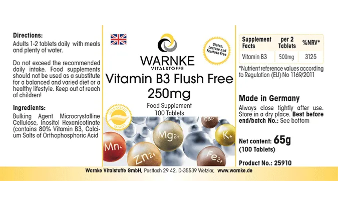 Vitamina B3 100 compresse