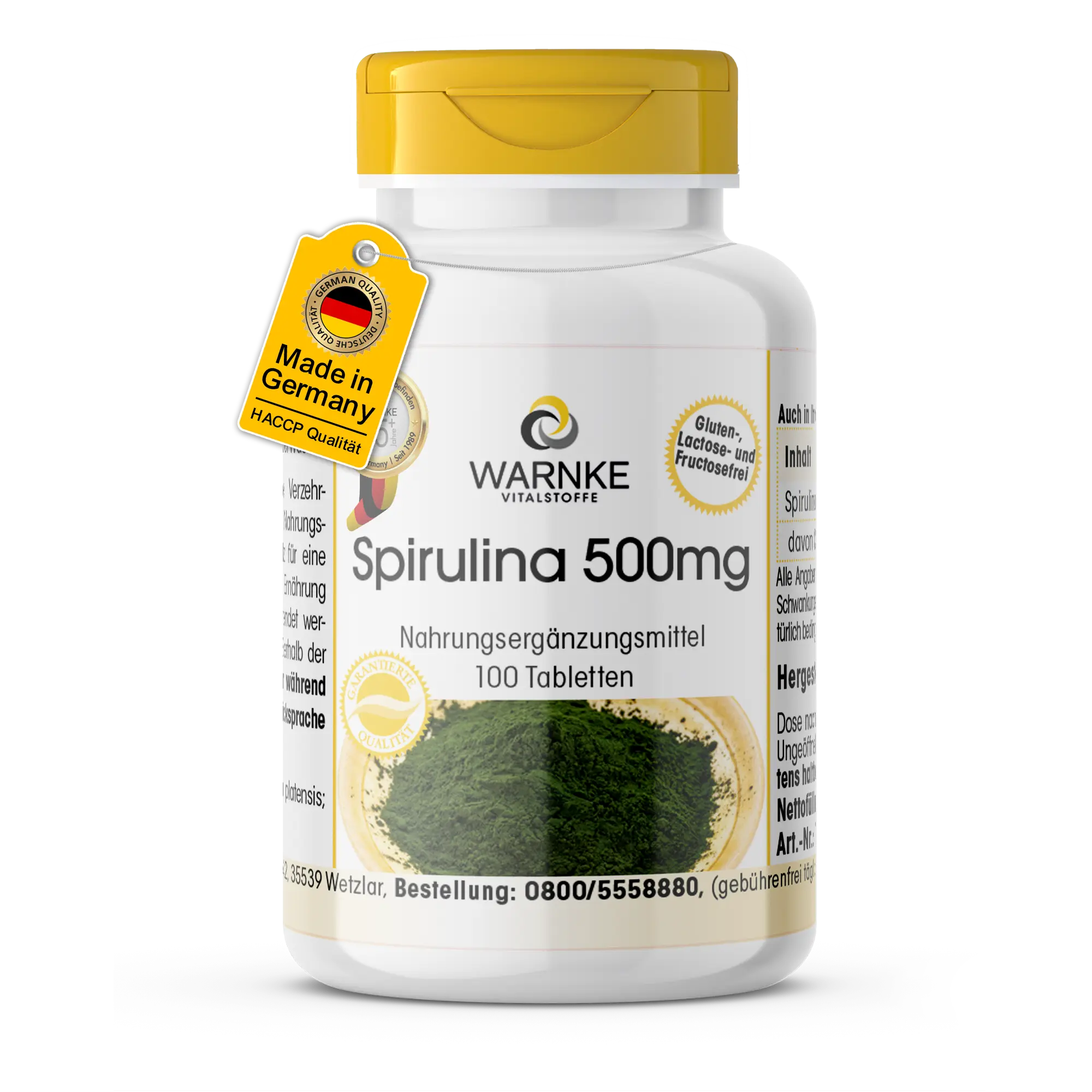 Espirulina en comprimidos