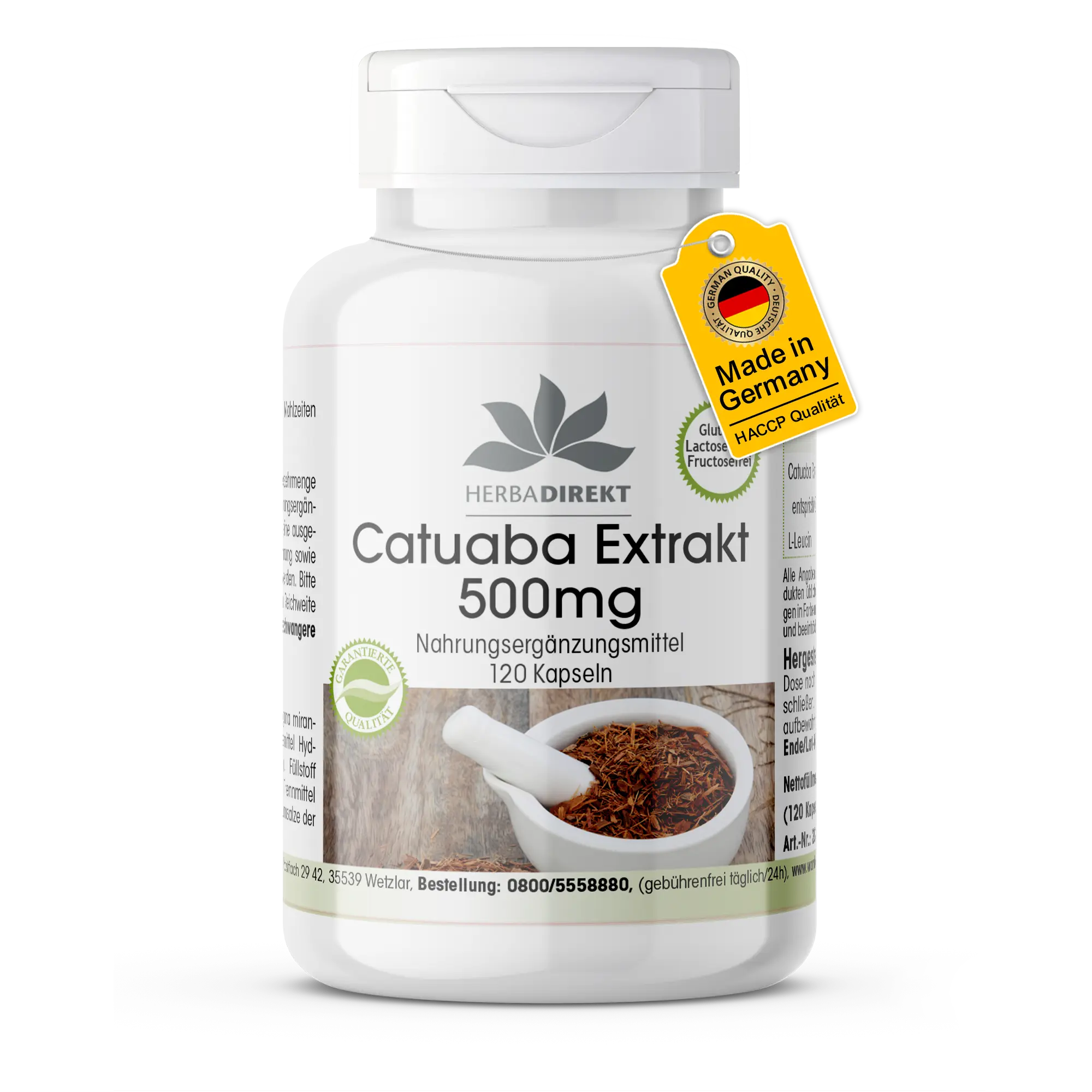 Estratto di catuaba 500mg