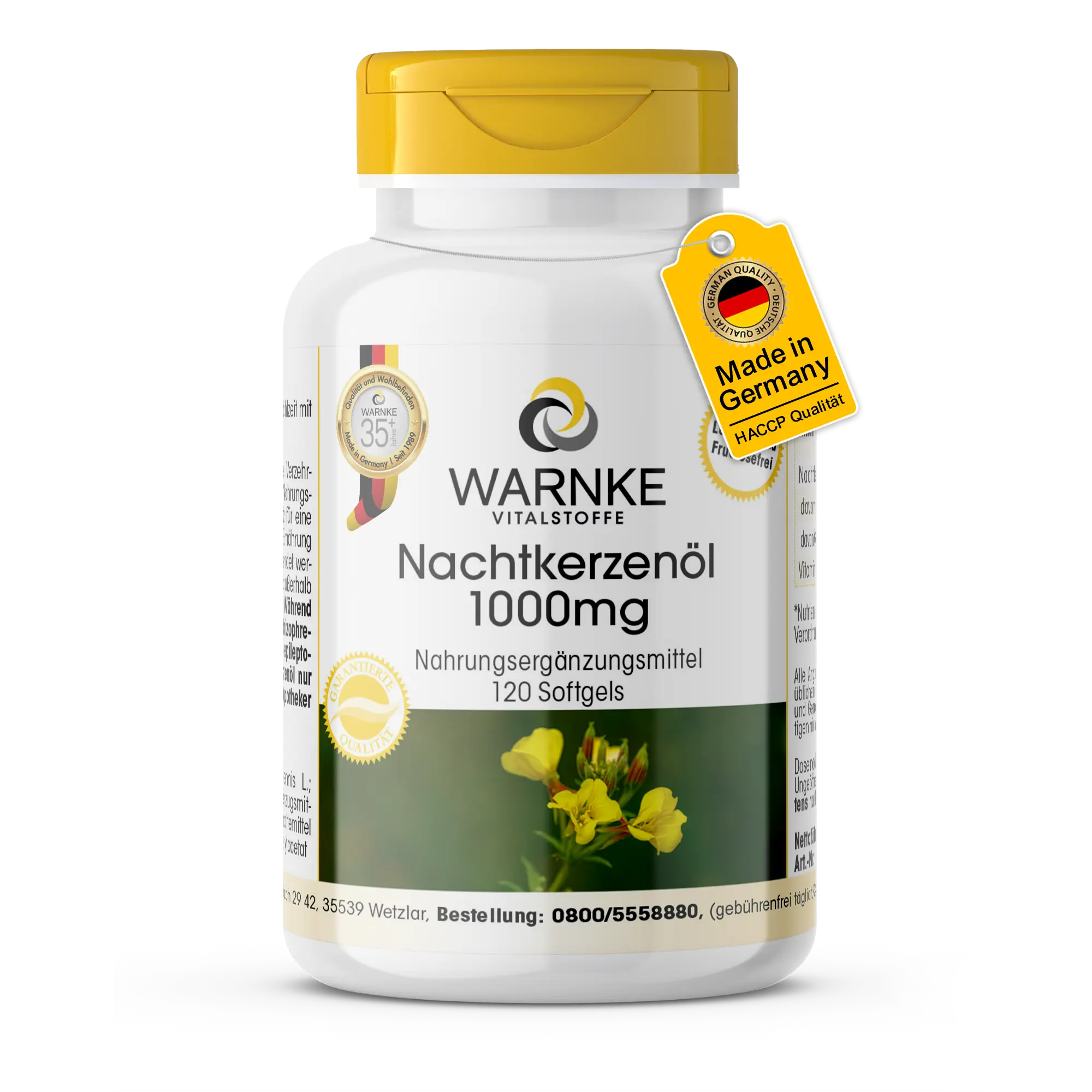 Huile d'onagre 1000mg