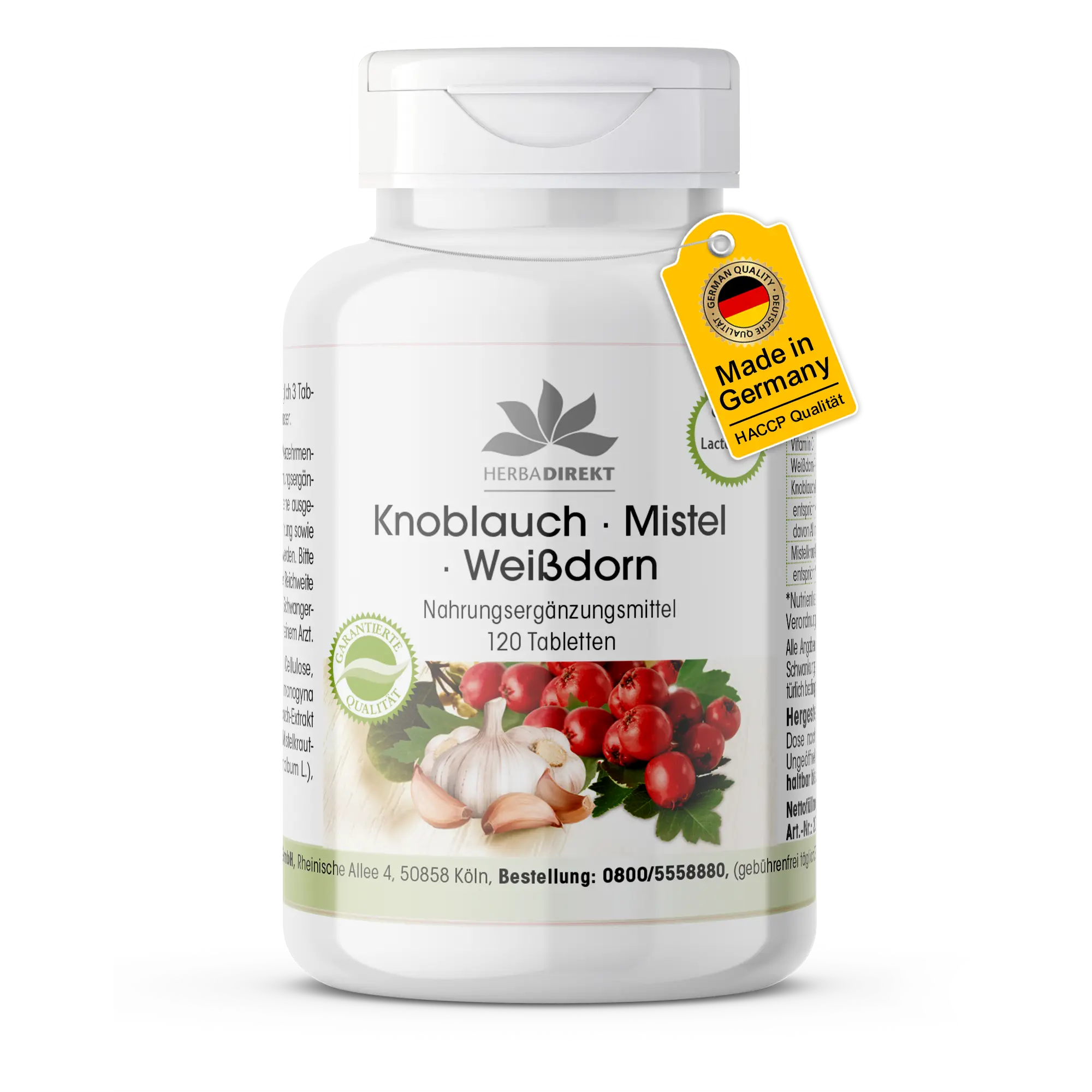 Ail Gistel Aubépine avec vitamine C