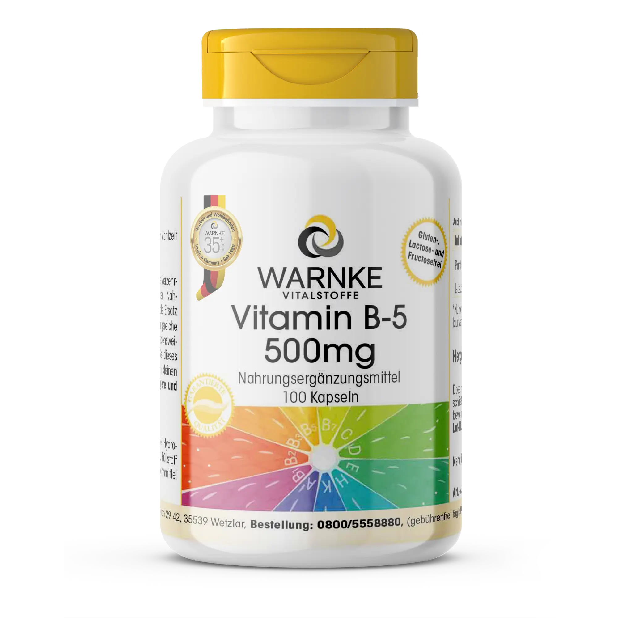 Vitamina B-5 500mg
