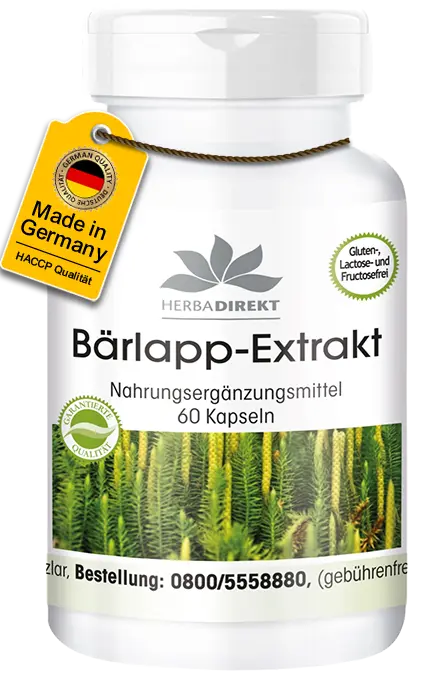 Bärlapp-Extrakt 20mg - 60 Kapseln - Huperzin A - Hochdosiert & Vegan | Warnke Vitalstoffe Bärlapp-Extrakt 20mg - 60 Kapseln - Huperzin A - Hochdosiert & Vegan | Warnke Vitalstoffe