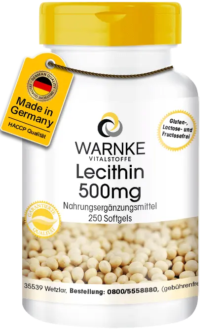 Lécithine 500mg à base de soja Lécithine 500mg à base de soja